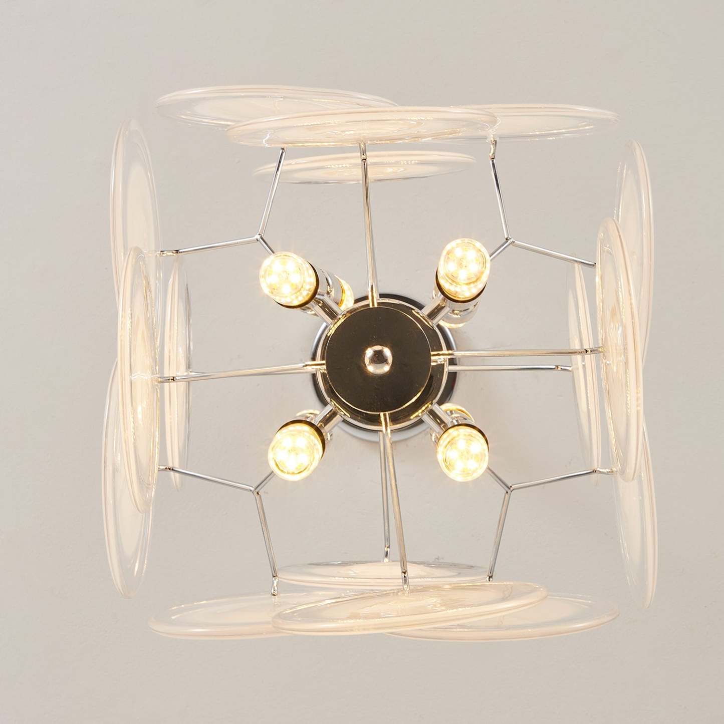 Verona Amber Glass Pendant Lamp