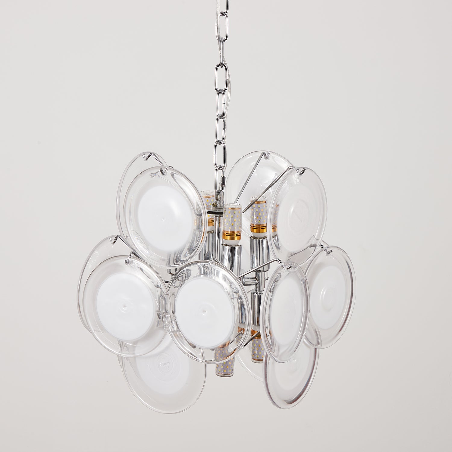 Verona Amber Glass Pendant Lamp