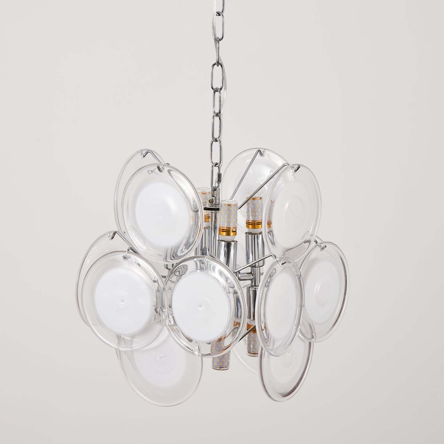 Verona Amber Glass Pendant Lamp