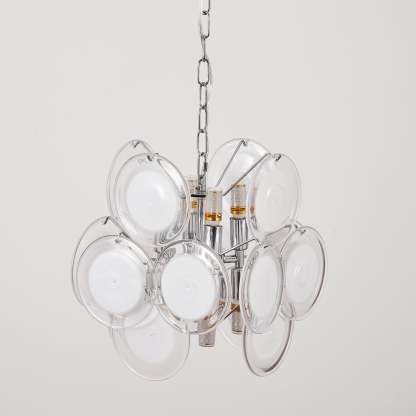 Verona Amber Glass Pendant Lamp