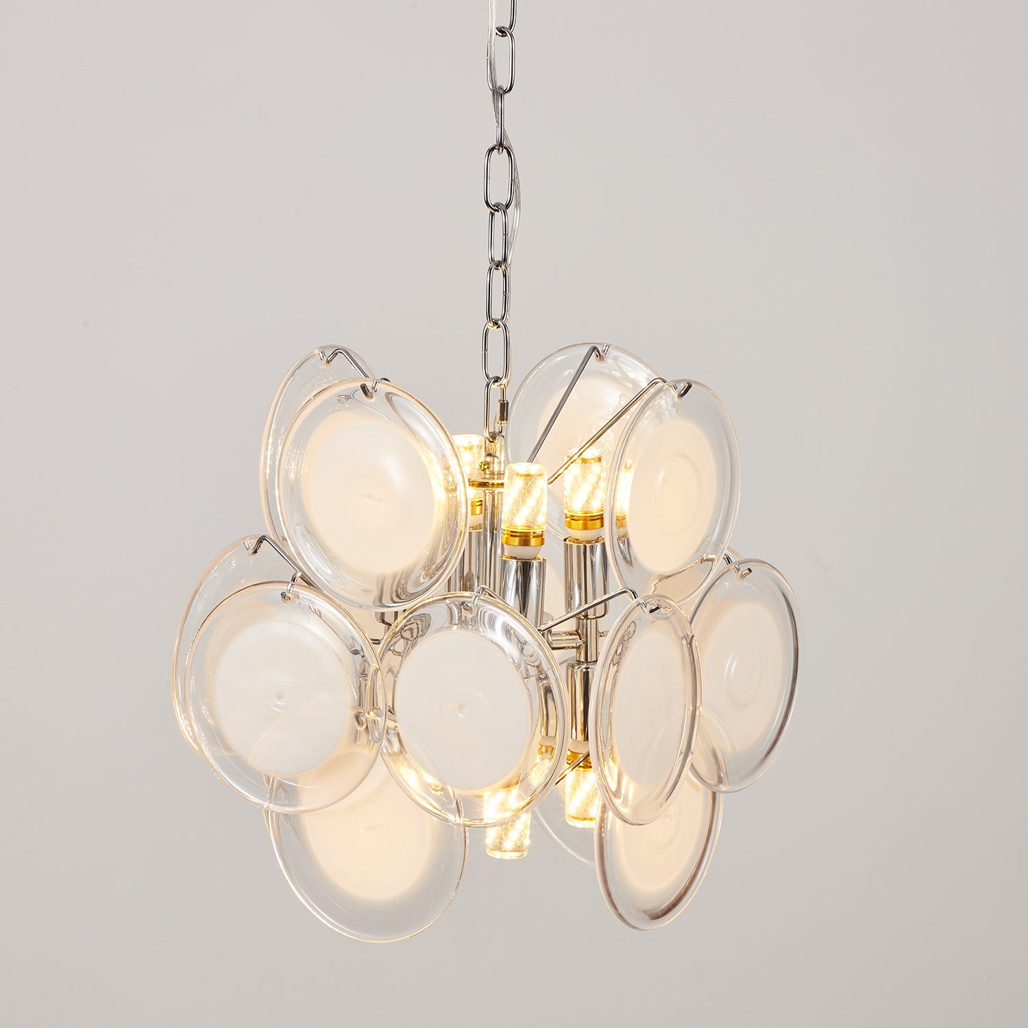 Verona Amber Glass Pendant Lamp