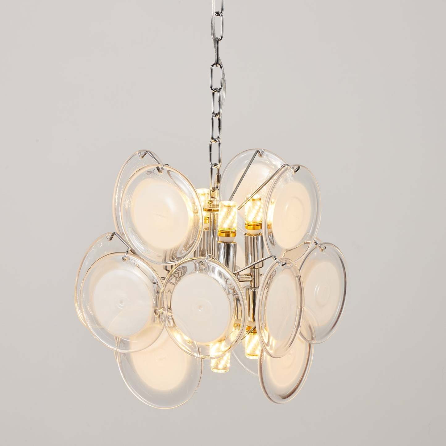 Verona Amber Glass Pendant Lamp