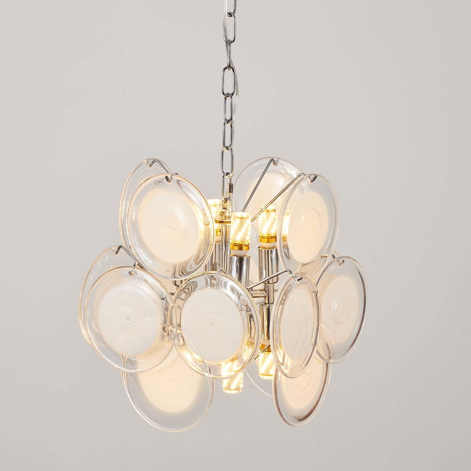 Verona Amber Glass Pendant Lamp