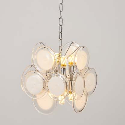 Verona Amber Glass Pendant Lamp