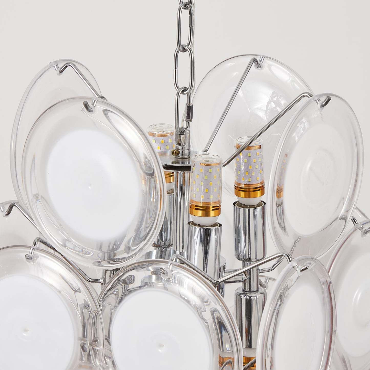 Verona Amber Glass Pendant Lamp