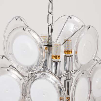 Verona Amber Glass Pendant Lamp