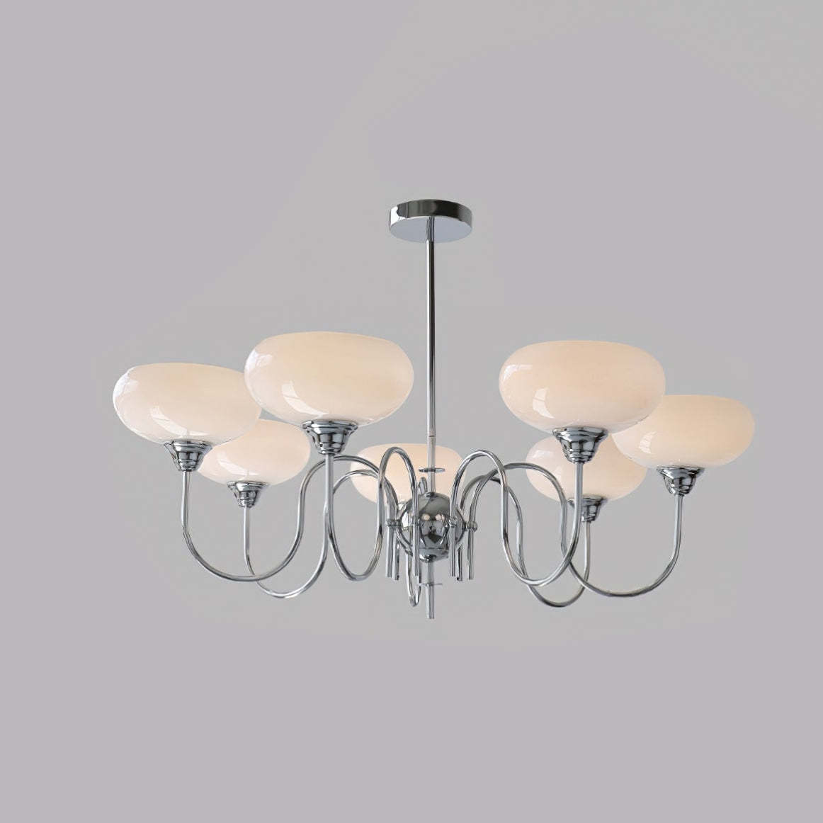 Nielsen Vintage LED Métal Verre Lustre Salon