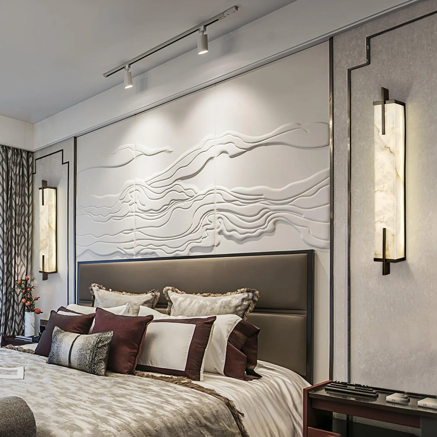 Alessio Modern Minimalism Resin Wall Light Hallway Bedroom