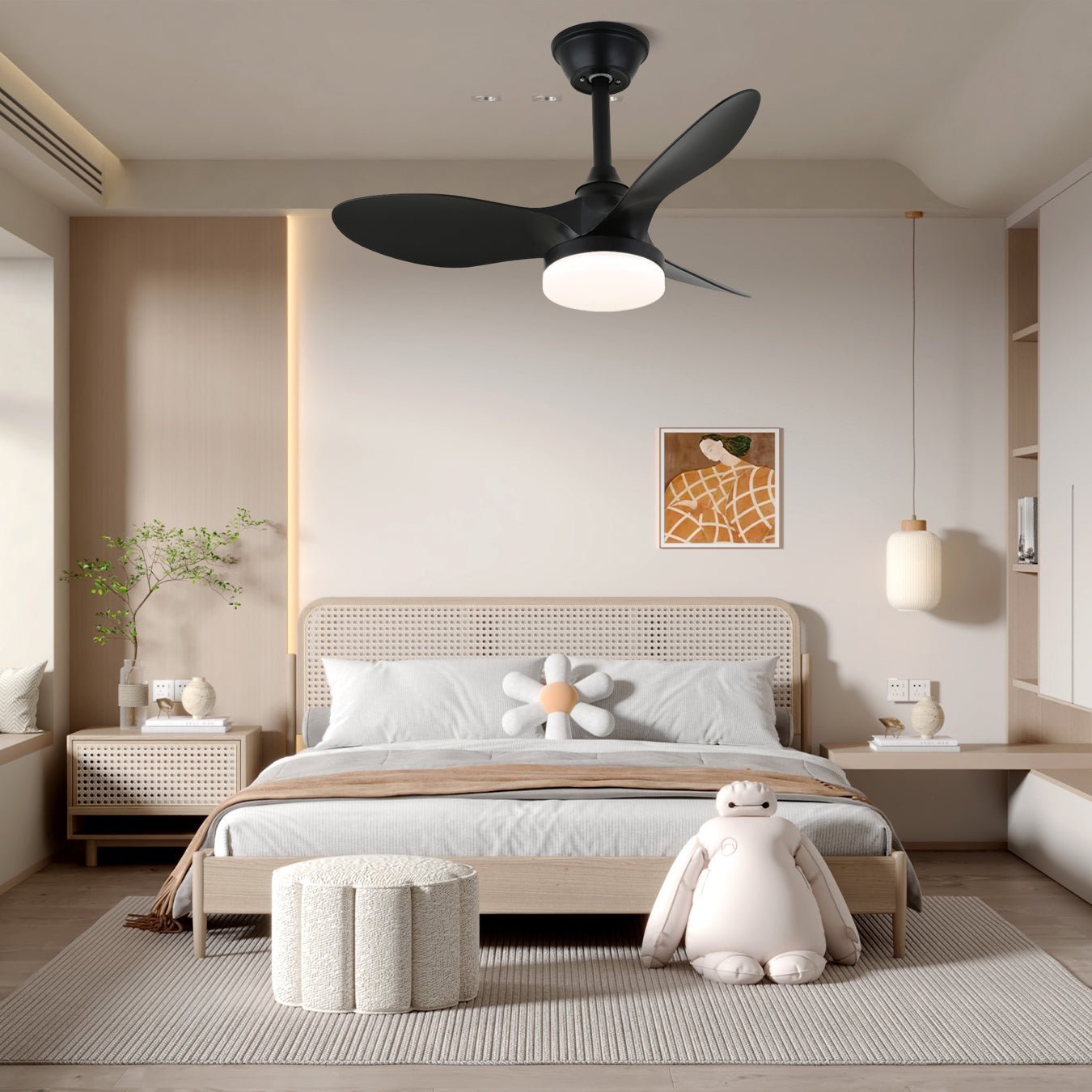 Aelric Plafonnier Ventilateur Moderne - Neutralighting