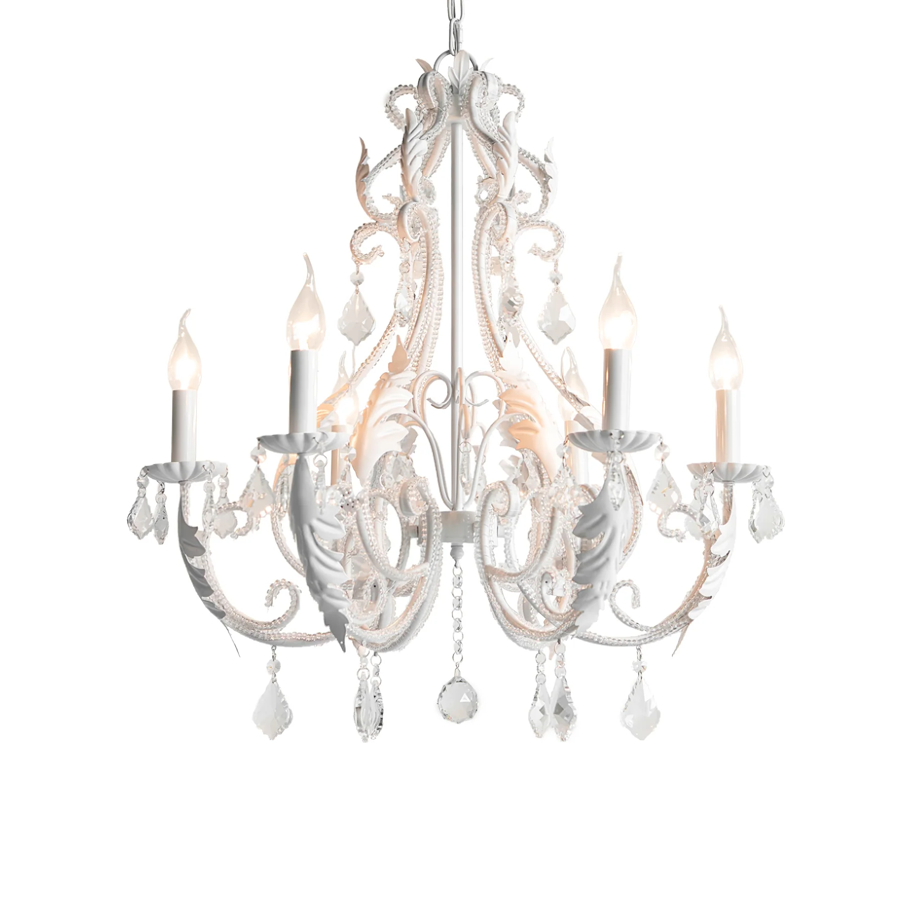 Marilyn Vintage Luxury Crystal Candle Holder Chandelier Living Room Bedroom