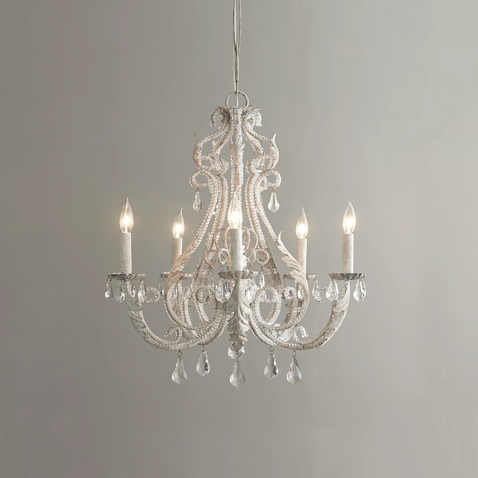 Marilyn Vintage Luxury Crystal Candle Holder Chandelier Living Room Bedroom