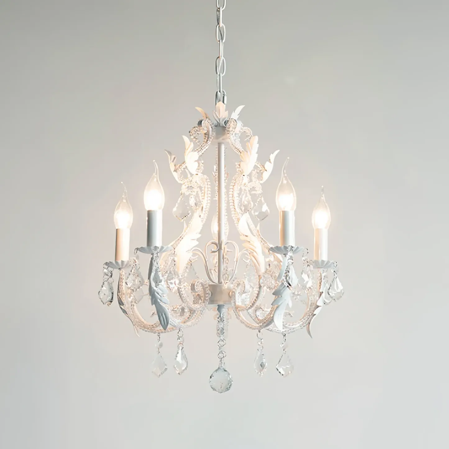 Marilyn Vintage Luxury Crystal Candle Holder Chandelier Living Room Bedroom