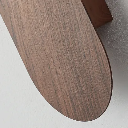 Muto Modern Walnut Ceiling Lamp Bedroom Dining Room