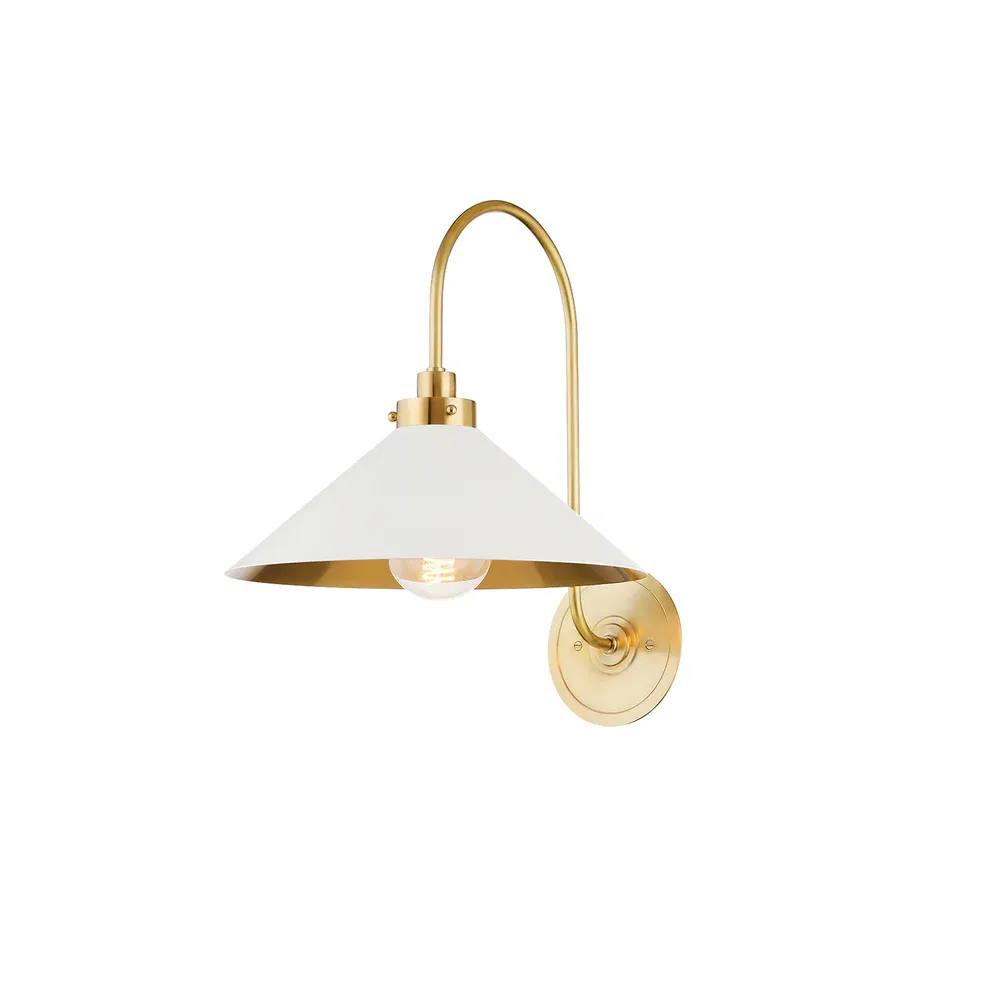 Alessio Vintage Cottage Metal Wall Light Bedroom Study Living Room