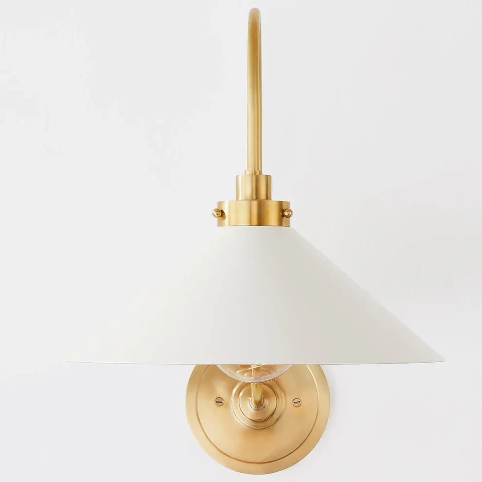 Alessio Vintage Cottage Metal Wall Light Bedroom Study Living Room