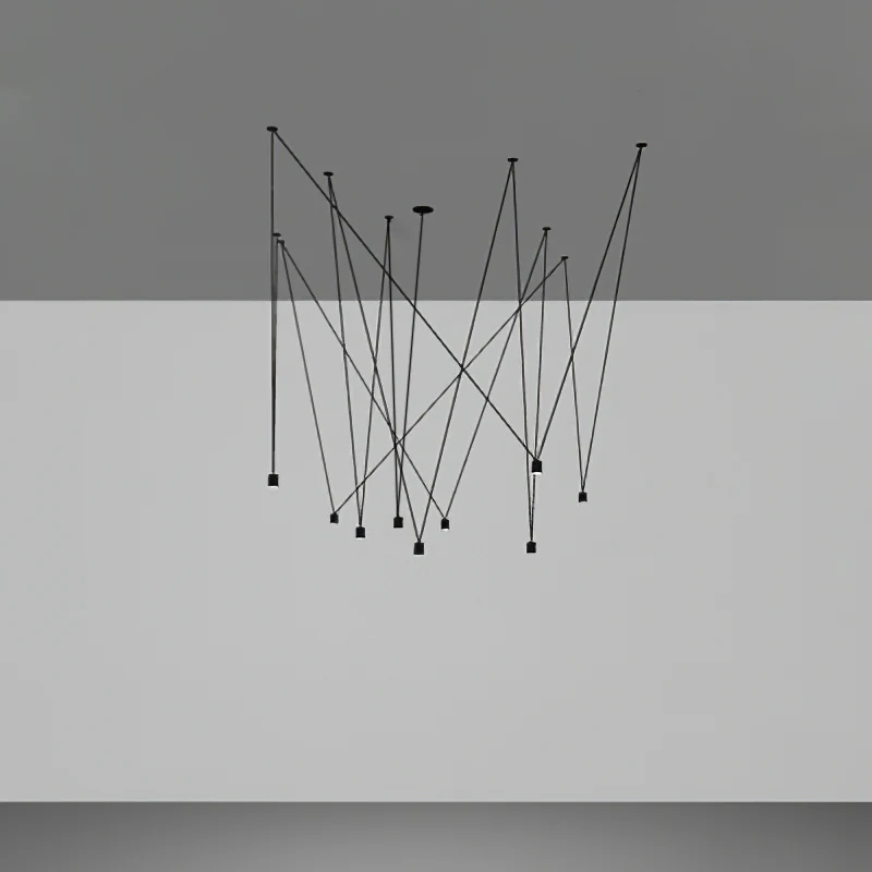 Alessio Minimalism Metal Plastic Pendant Light Bedroom Living Room