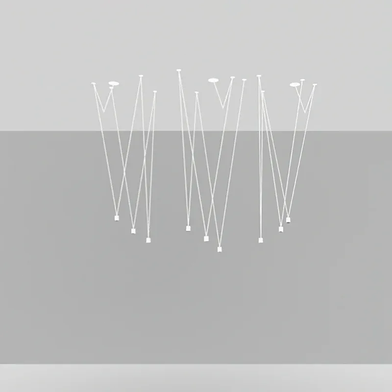 Alessio Minimalism Metal Plastic Pendant Light Bedroom Living Room
