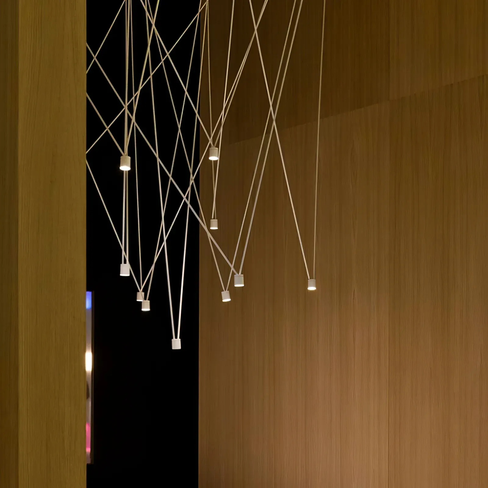 Alessio Minimalisme Métal Plastique Suspensions Chambre à Coucher Salon