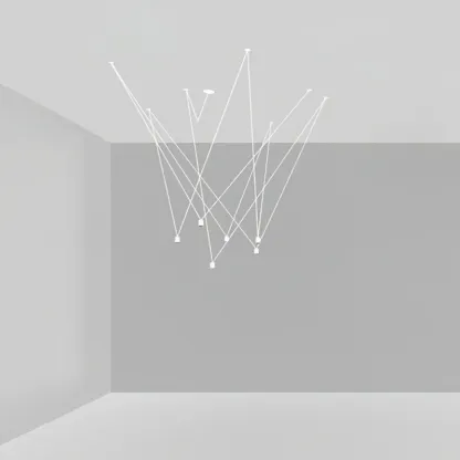 Alessio Minimalism Metal Plastic Pendant Light Bedroom Living Room