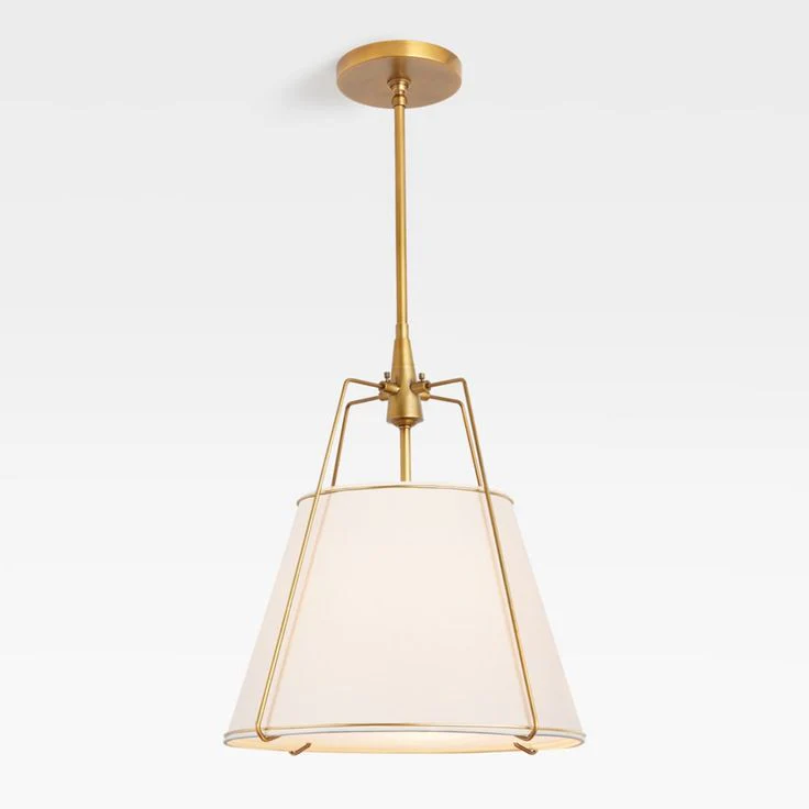 Alessio Vintage Special Metal Fabric Pendant Light Shades Dining Room