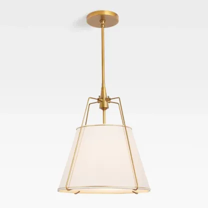 Alessio Vintage Special Metal Fabric Pendant Light Shades Dining Room