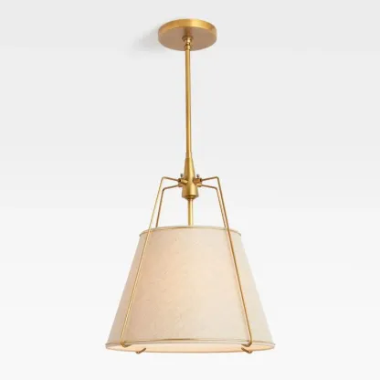 Alessio Vintage Special Metal Fabric Pendant Light Shades Dining Room