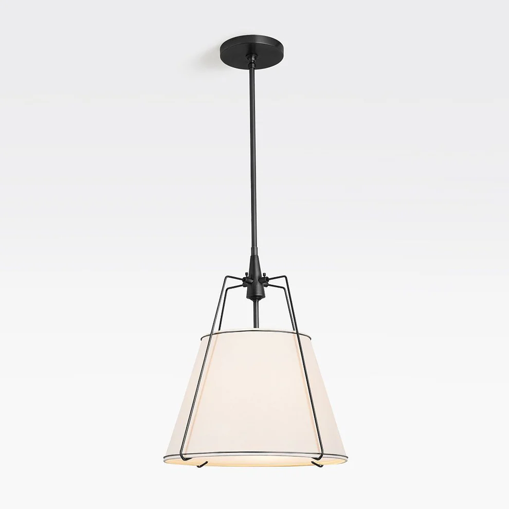 Alessio Vintage Special Metal Fabric Pendant Light Shades Dining Room