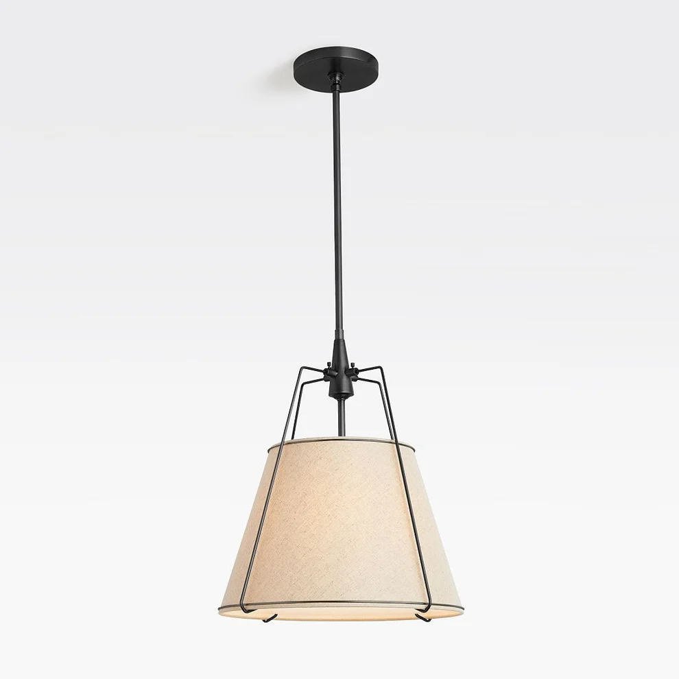 Alessio Vintage Special Metal Fabric Pendant Light Shades Dining Room