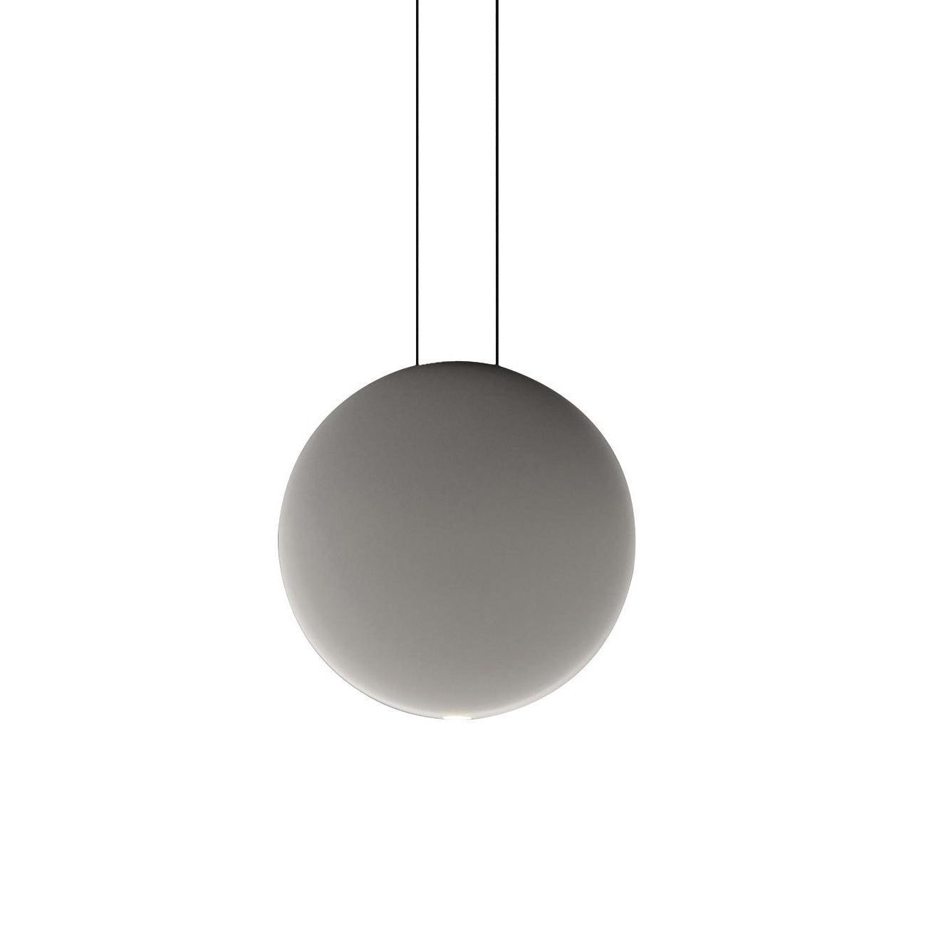 Zaid Ronde LED Suspension Noir Blanc Résine Métal Salon Chambre