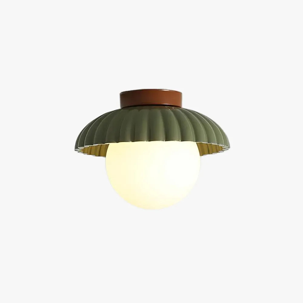 Retro Globe Ceiling Light