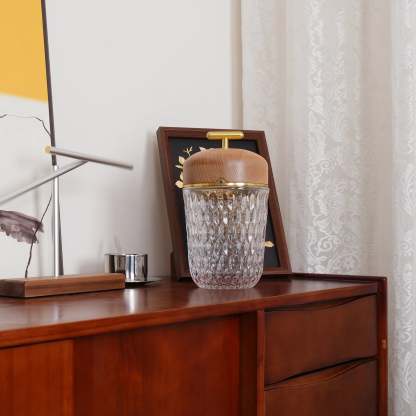Verona Folia Crystal Portable Table Lamp