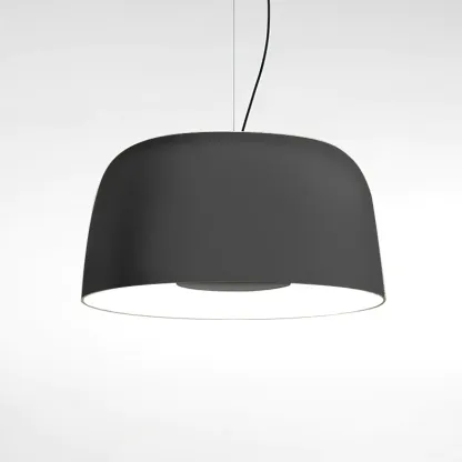 Carins Modern Round Metal Pendant Light Shades Living Study Room