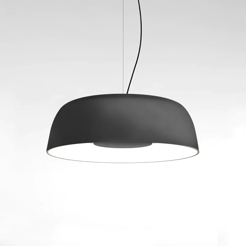 Carins Modern Round Metal Pendant Light Shades Living Study Room