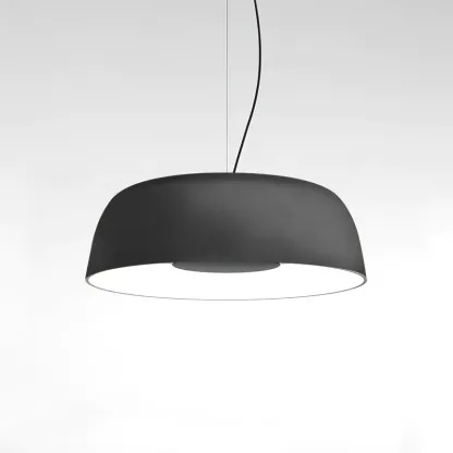 Carins Modern Round Metal Pendant Light Shades Living Study Room