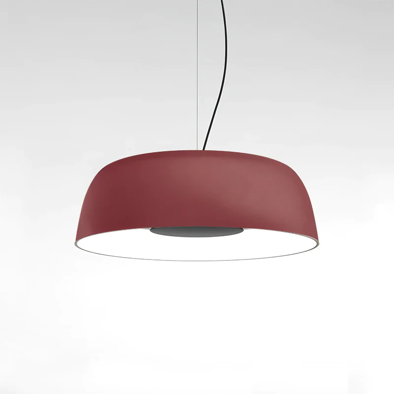 Carins Modern Round Metal Pendant Light Shades Living Study Room