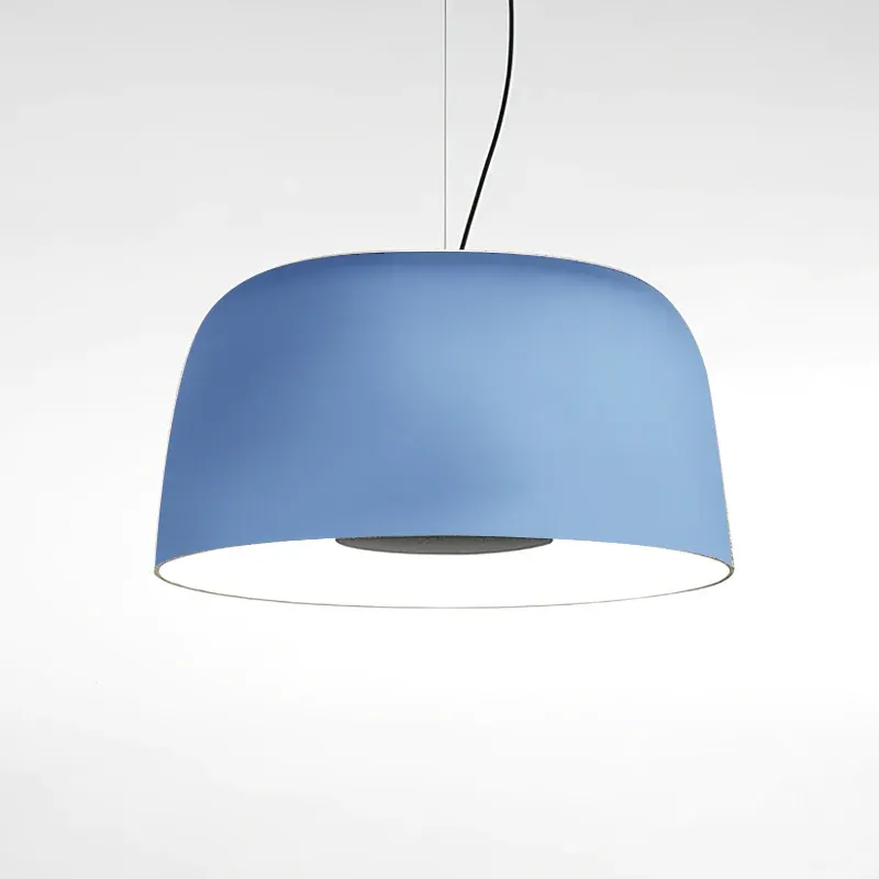 Carins Modern Round Metal Pendant Light Shades Living Study Room