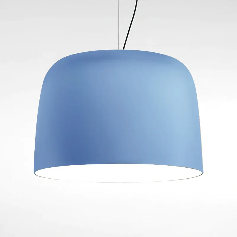 Carins Modern Round Metal Pendant Light Shades Living Study Room