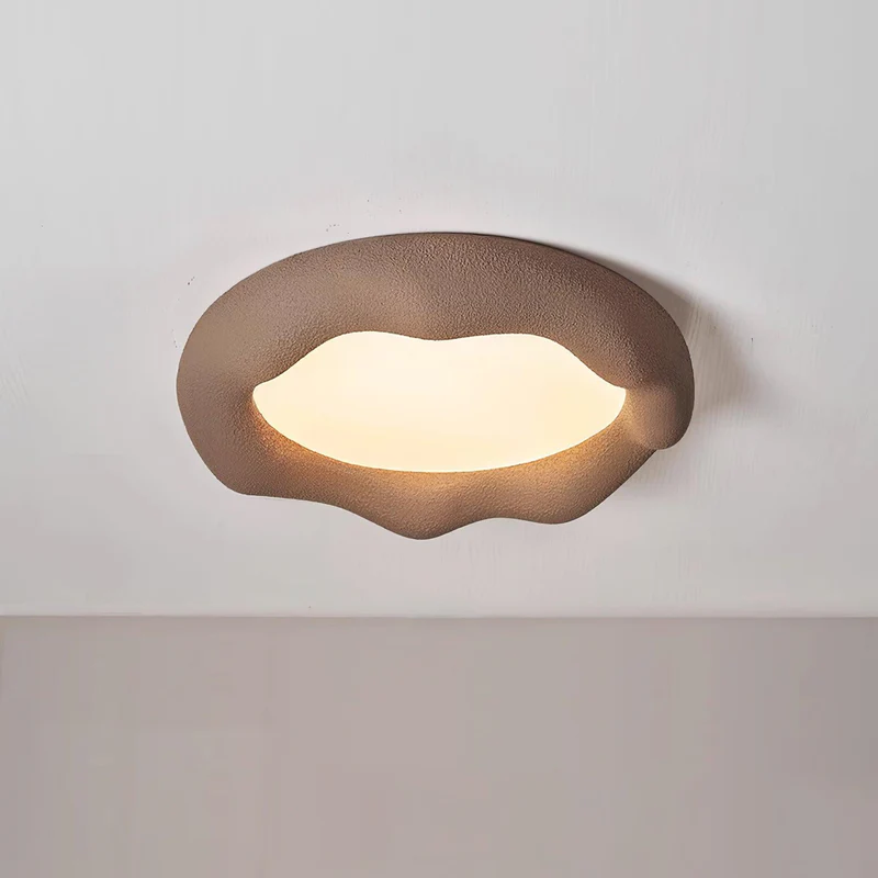Quinn Modern Round Resin Acrylic Ceiling Light Bedroom Living Room