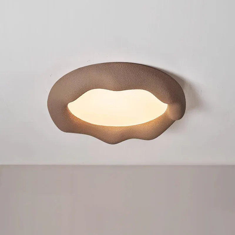 Quinn Modern Round Resin Acrylic Ceiling Light Bedroom Living Room