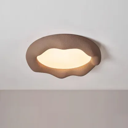 Quinn Modern Round Resin Acrylic Ceiling Light Bedroom Living Room