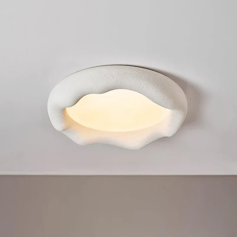 Quinn Modern Round Resin Acrylic Ceiling Light Bedroom Living Room