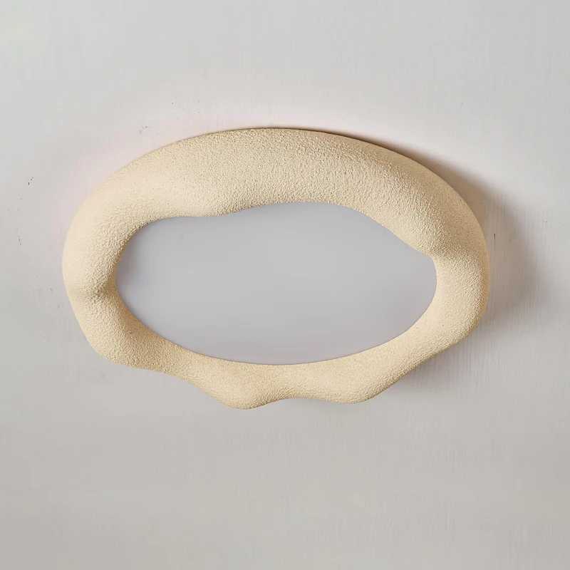 Quinn Modern Round Resin Acrylic Ceiling Light Bedroom Living Room