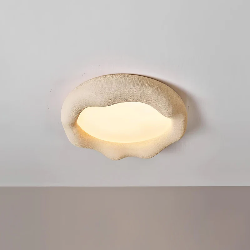 Quinn Modern Round Resin Acrylic Ceiling Light Bedroom Living Room