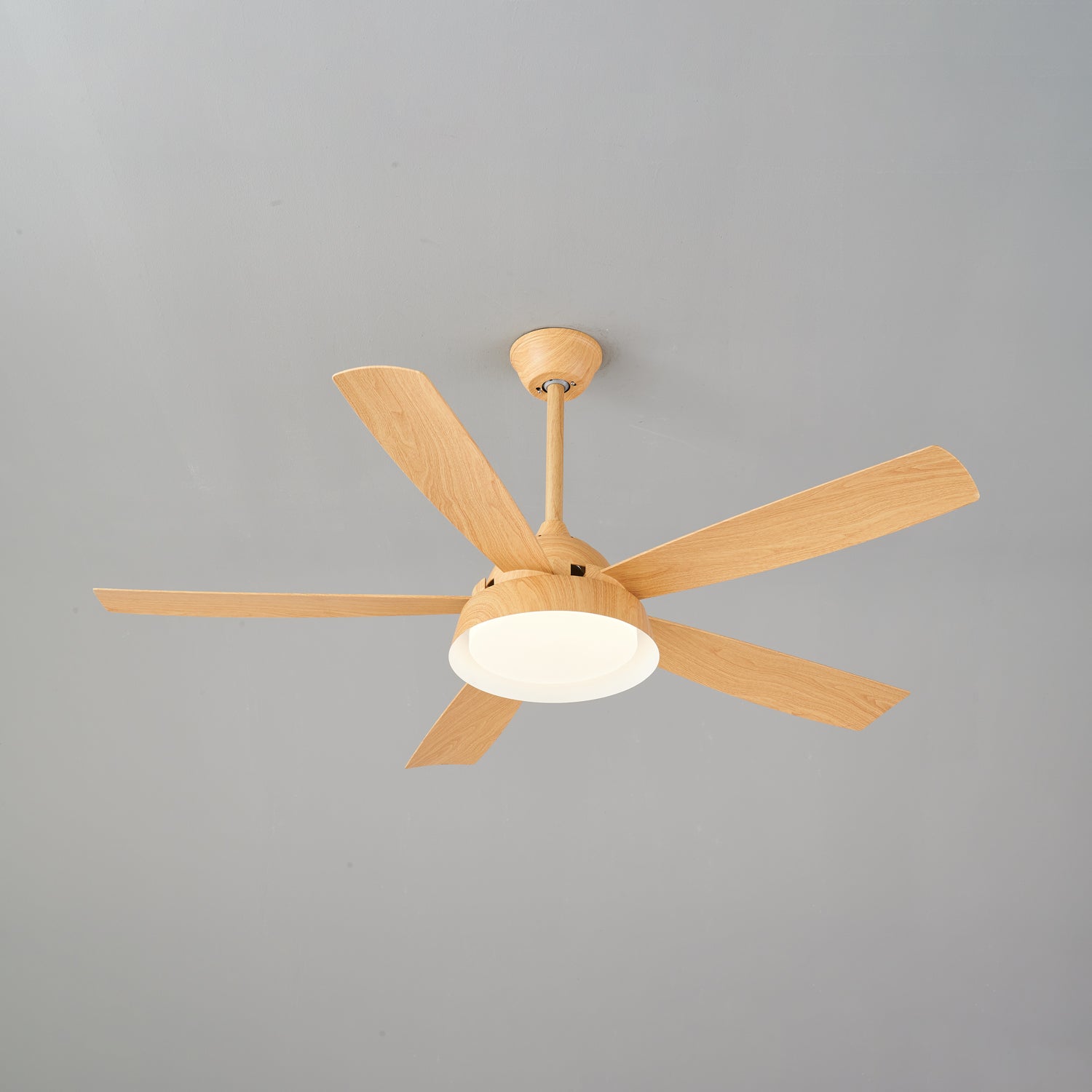 Ventilateur de Plafond Orvino en Bois avec Lumière - Neutralighting