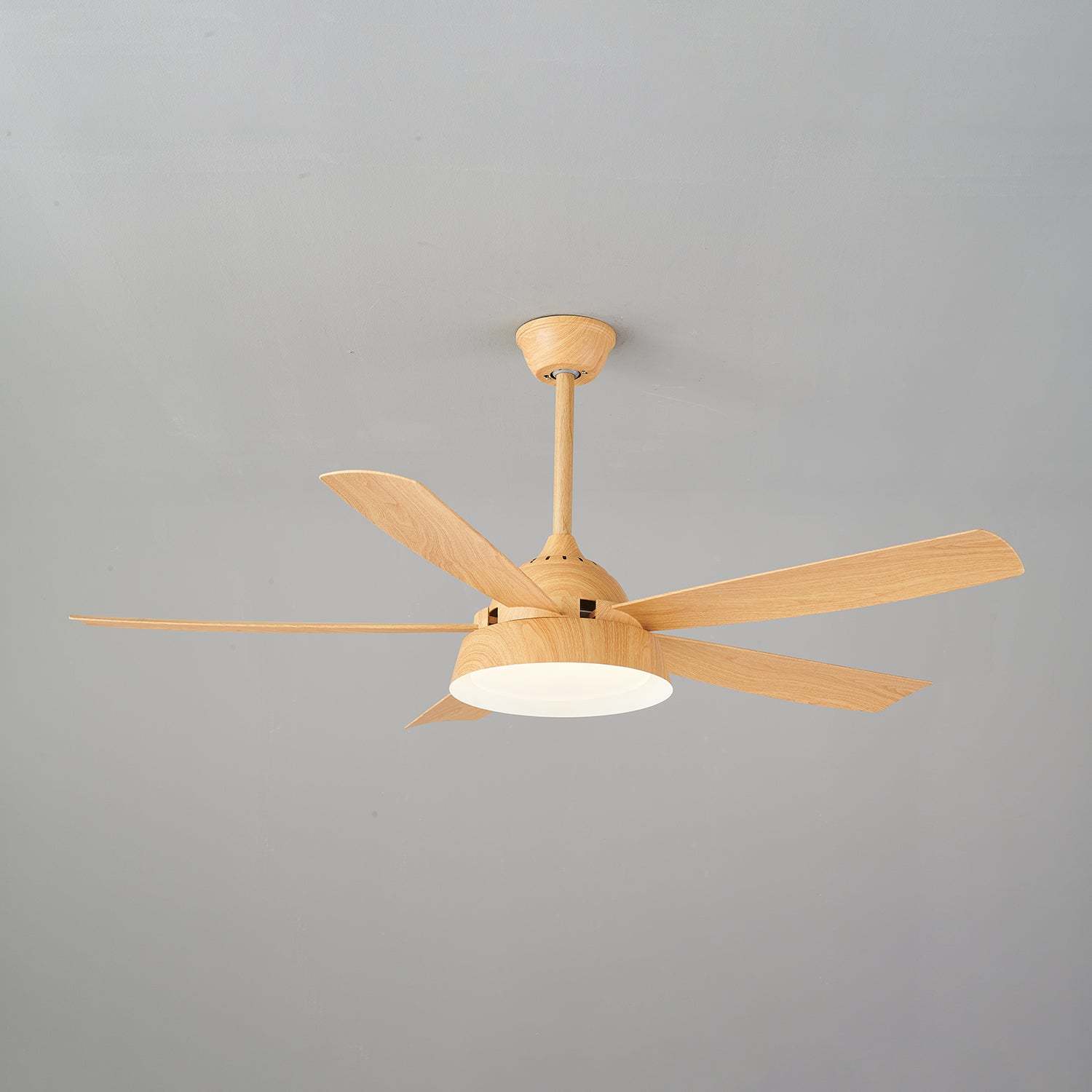 Ventilateur de Plafond Orvino en Bois avec Lumière - Neutralighting