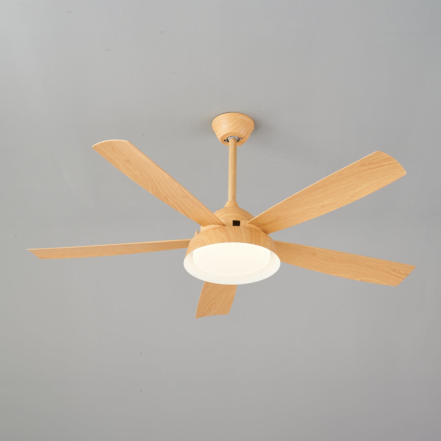 Ventilateur de Plafond Orvino en Bois avec Lumière - Neutralighting