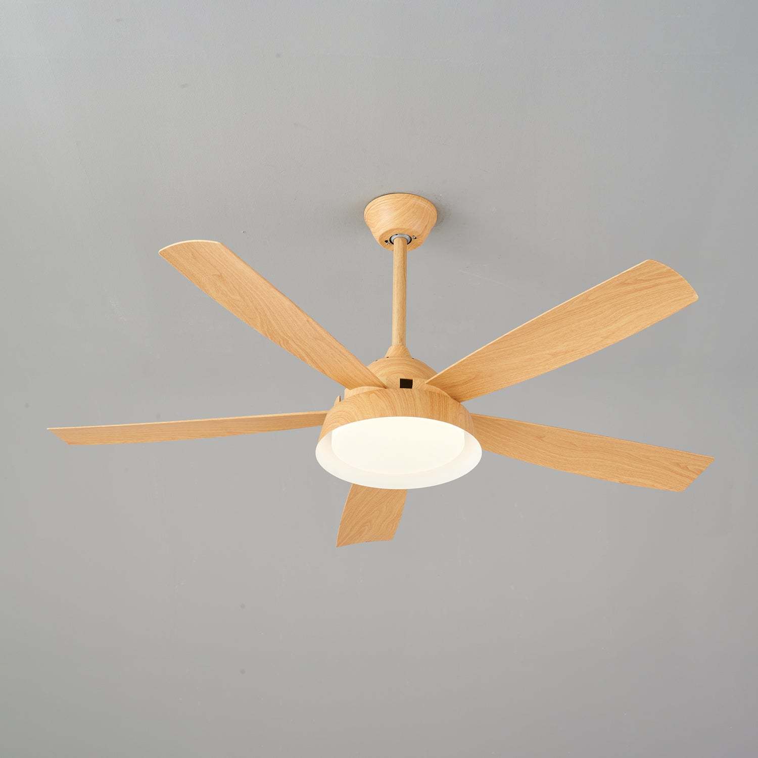 Ventilateur de Plafond Orvino en Bois avec Lumière - Neutralighting