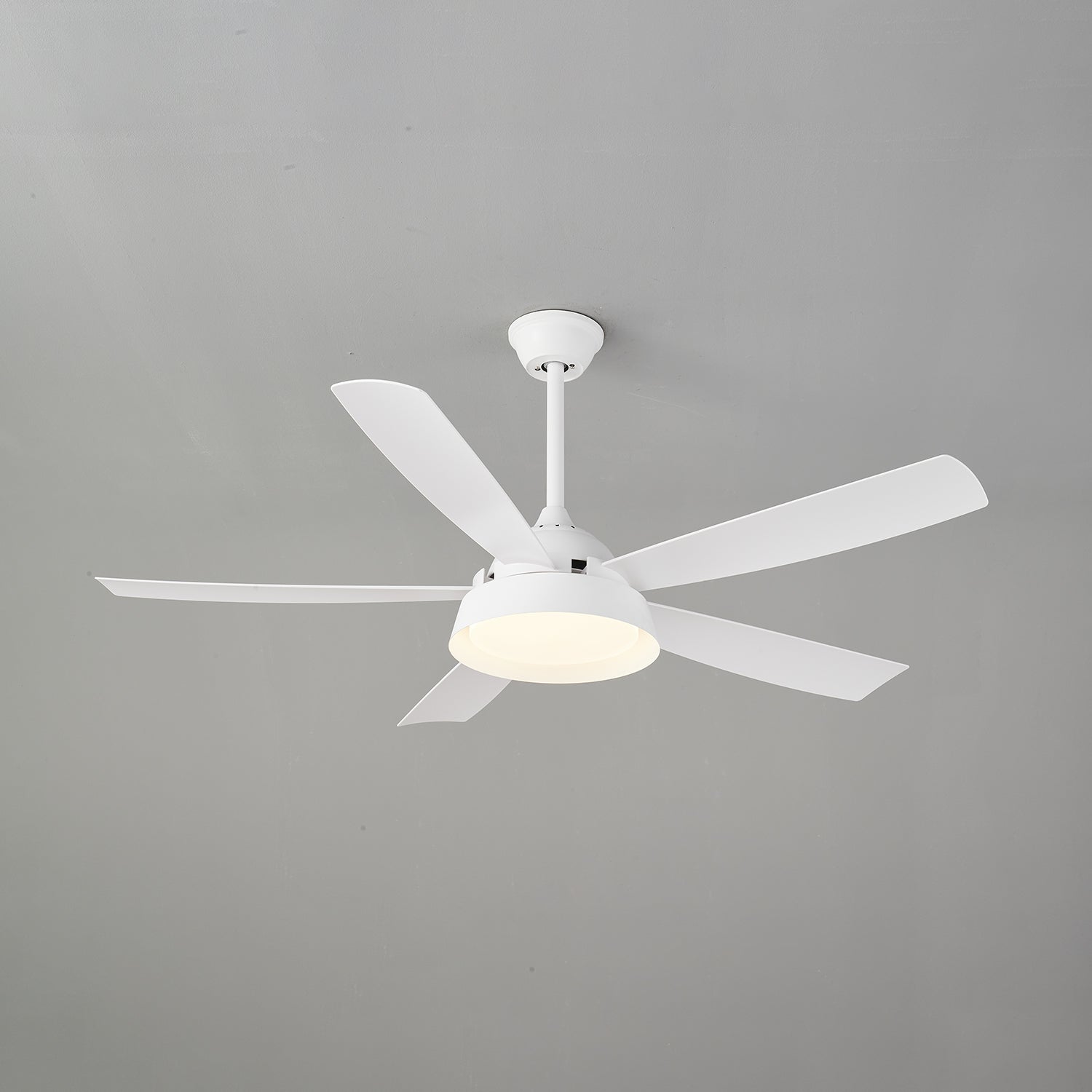 Ventilateur de Plafond Orvino en Bois avec Lumière - Neutralighting