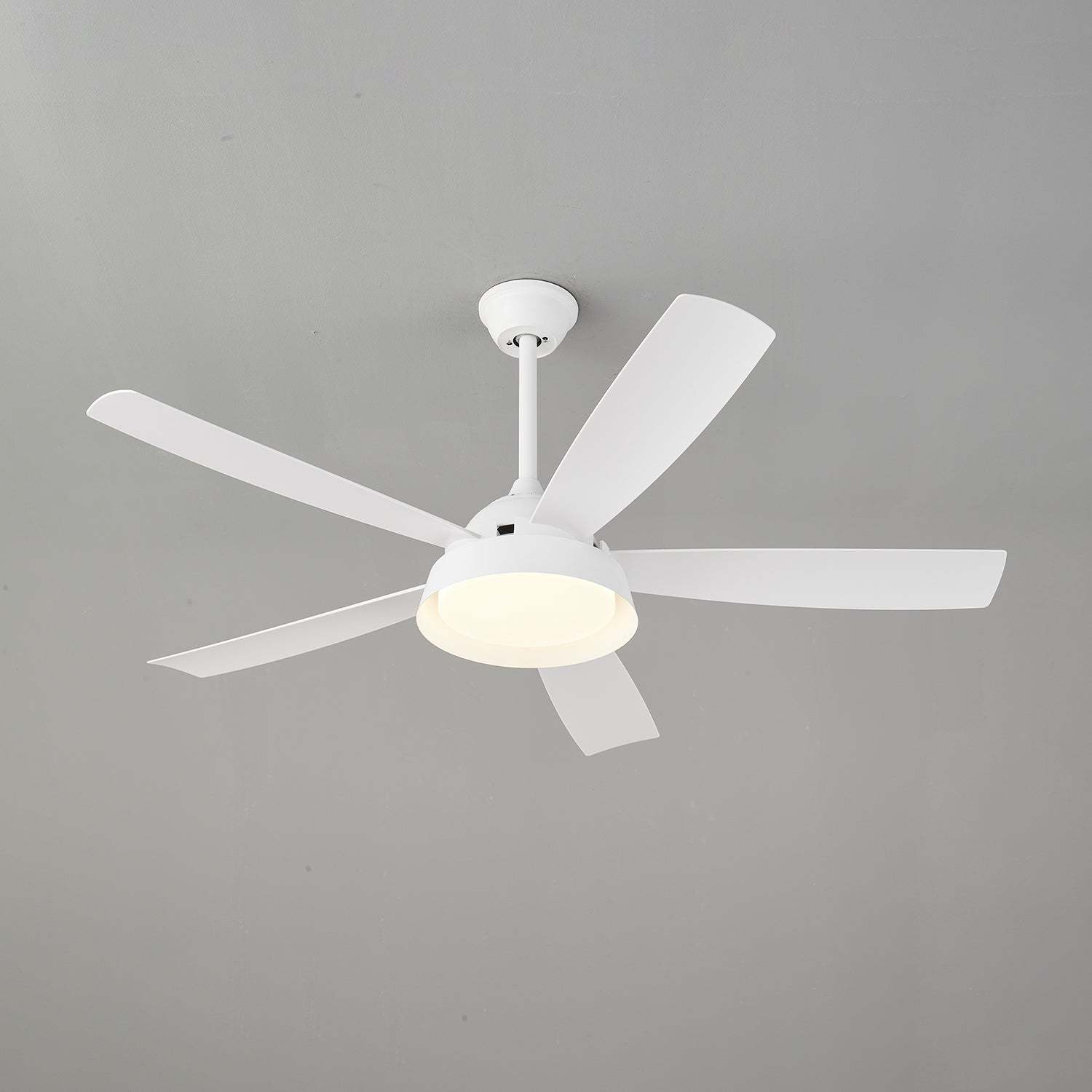 Ventilateur de Plafond Orvino en Bois avec Lumière - Neutralighting