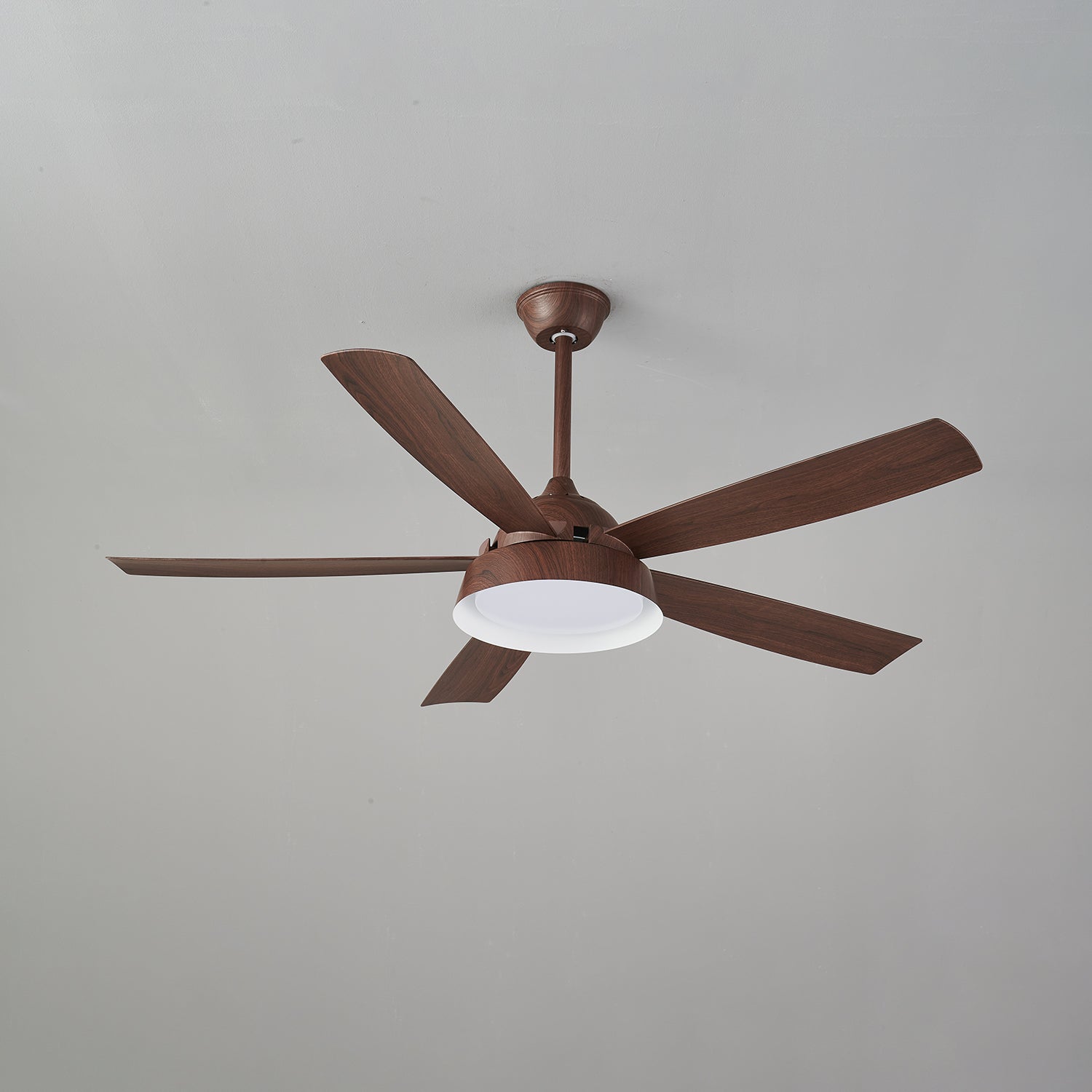 Ventilateur de Plafond Orvino en Bois avec Lumière - Neutralighting